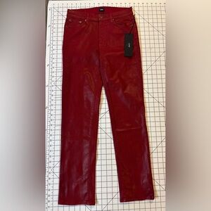 NWT Edwin Women’s Size 27‎ Cabernet Coated Bree with Regular Hem Jeans